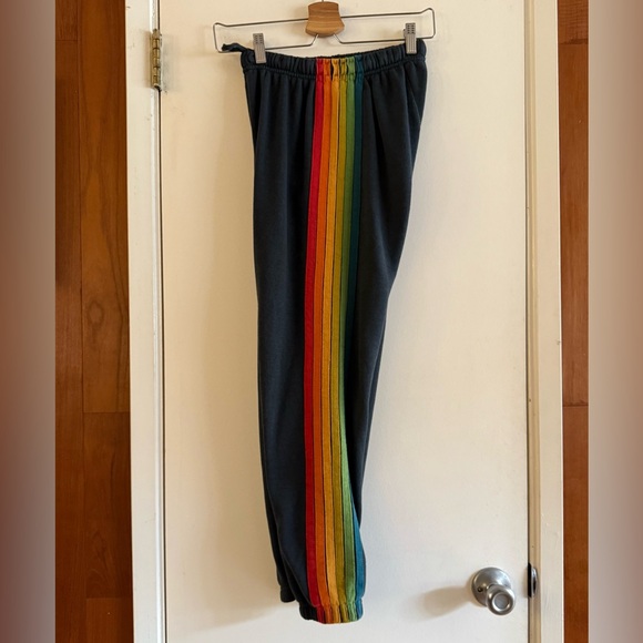 Aviator Nation Pants - Aviator Nation 6 Stripe Sweatpants